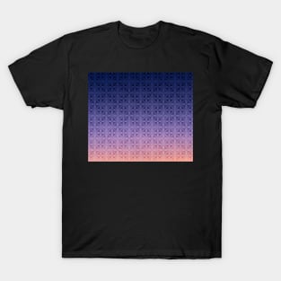 Sunset geometric pattern T-Shirt